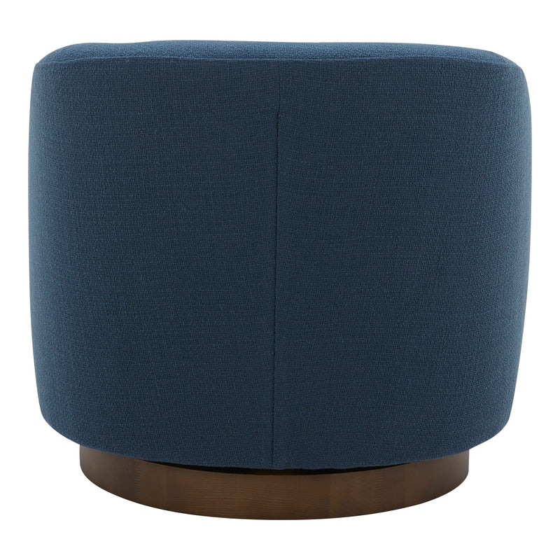 Oscy - Swivel Chair - Dark Atlantic