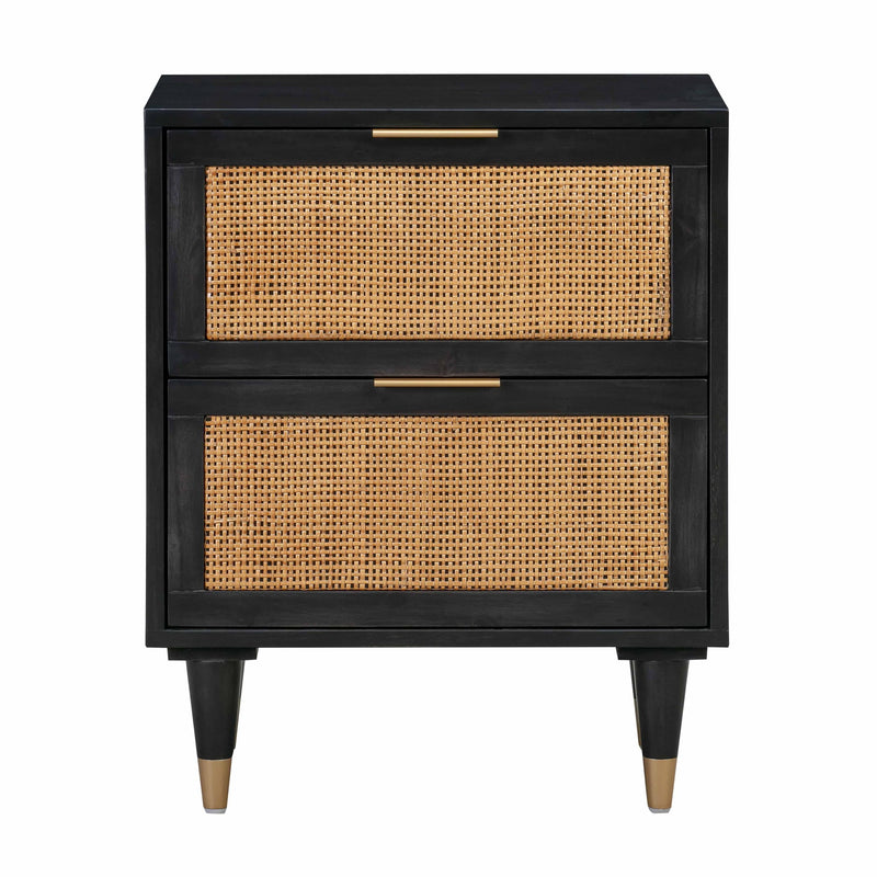 Sierra Noir - Nightstand - Black