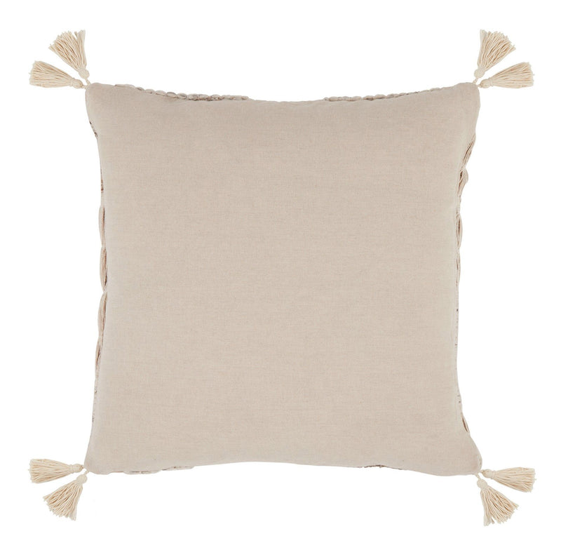 Melange - ML Lamar Pillow - Gray/Ivory