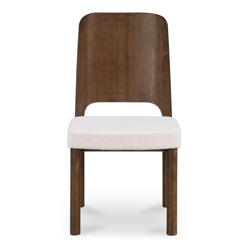 Kerr - Dining Chair (Set of 2) - Walnut / Beige