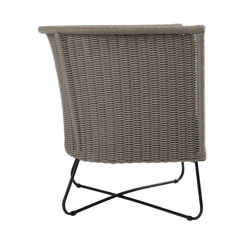 Raylan - Outdoor Accent Chair - Dark Gray