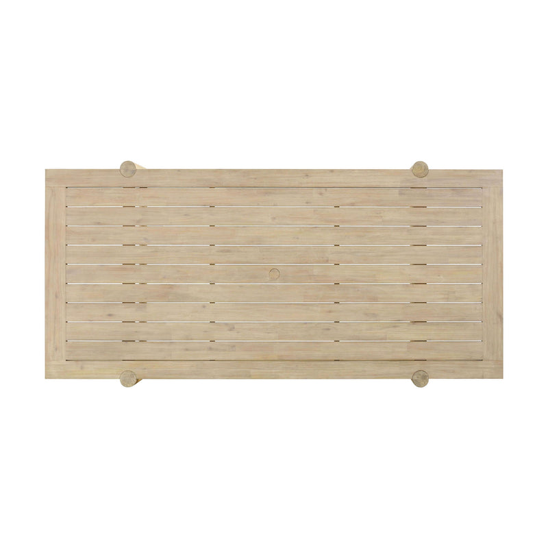 Gata - Outdoor Rectangular Dining Table - Light Teak