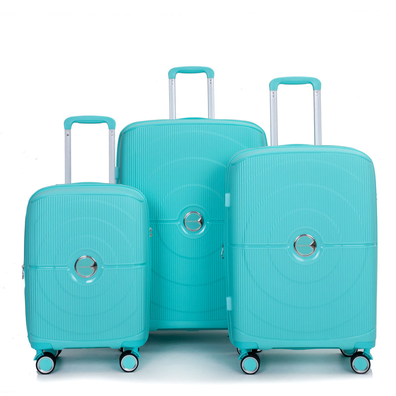 Expandable Hardshell Suitcase Double Spinner Wheels Luggage Sets