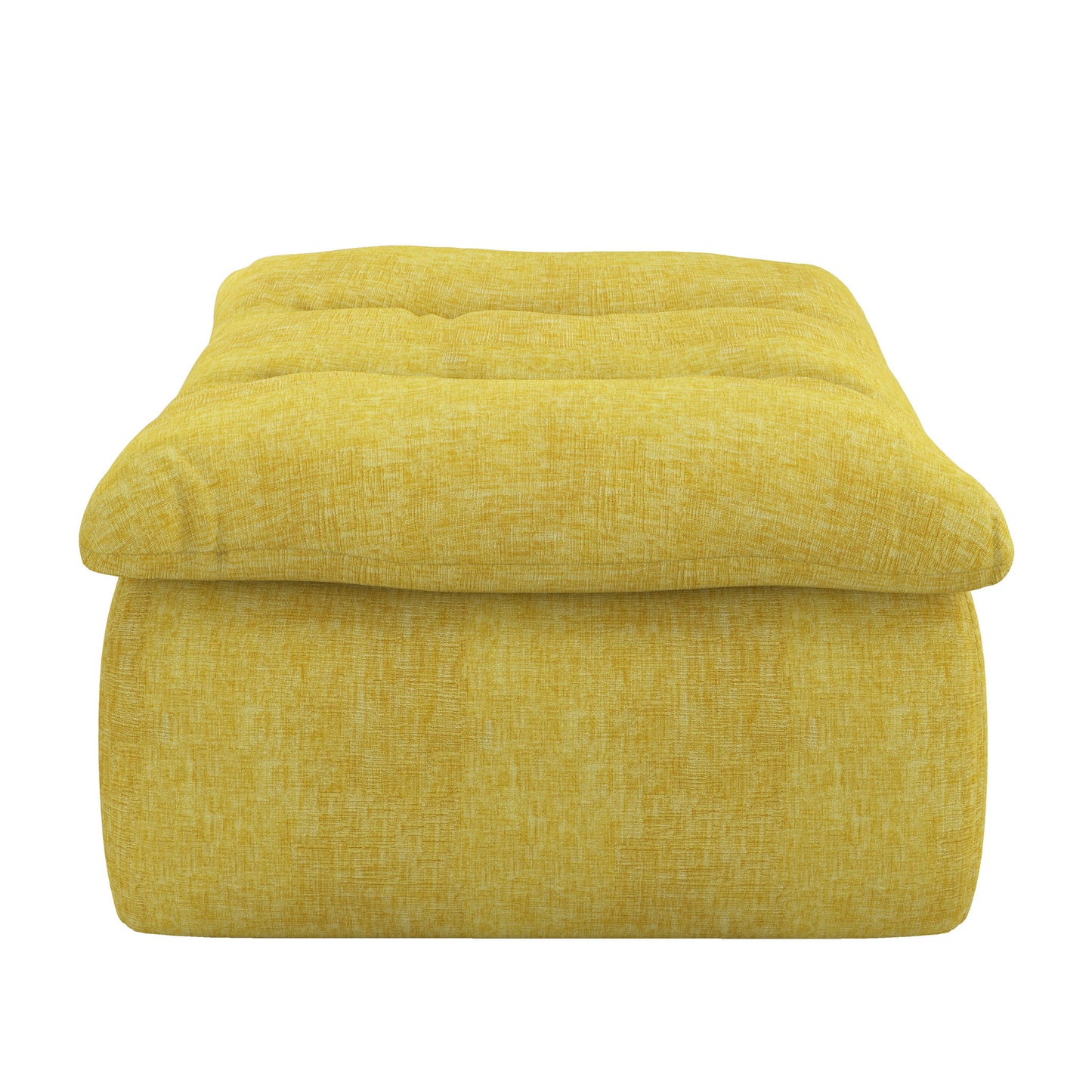 Modern Armless And Backless Lazy Floor Sofa Chair, Comfy Accent Bean Bag Couch