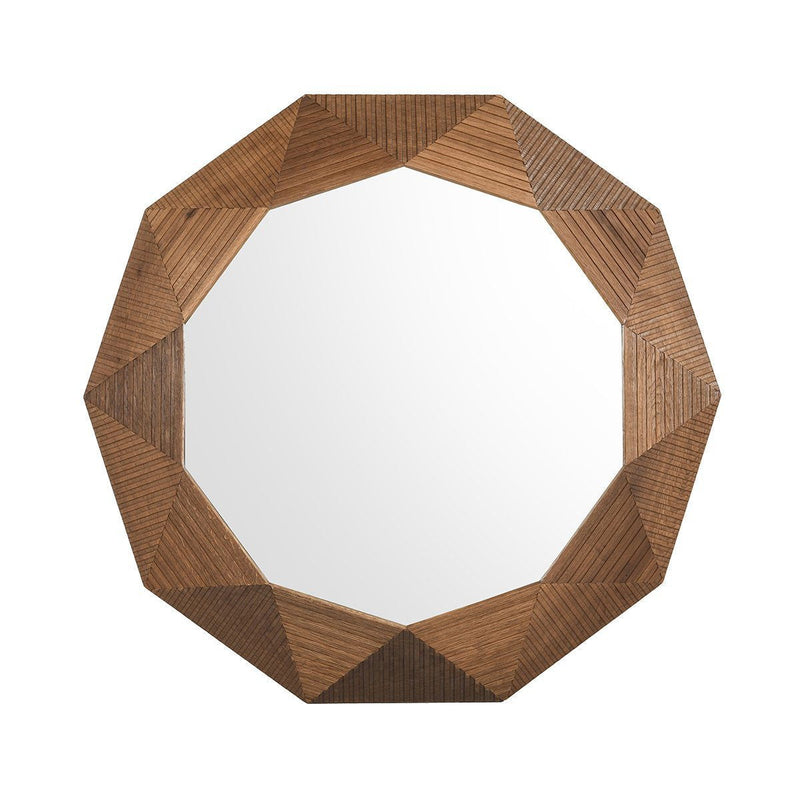 Santa Barbara - Round Mirror - Honey