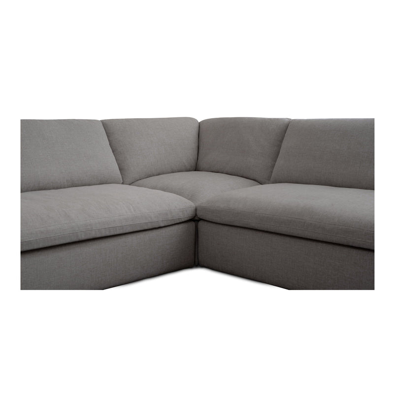 Miles - 3 Piece Outdoor Modular - Light Gray