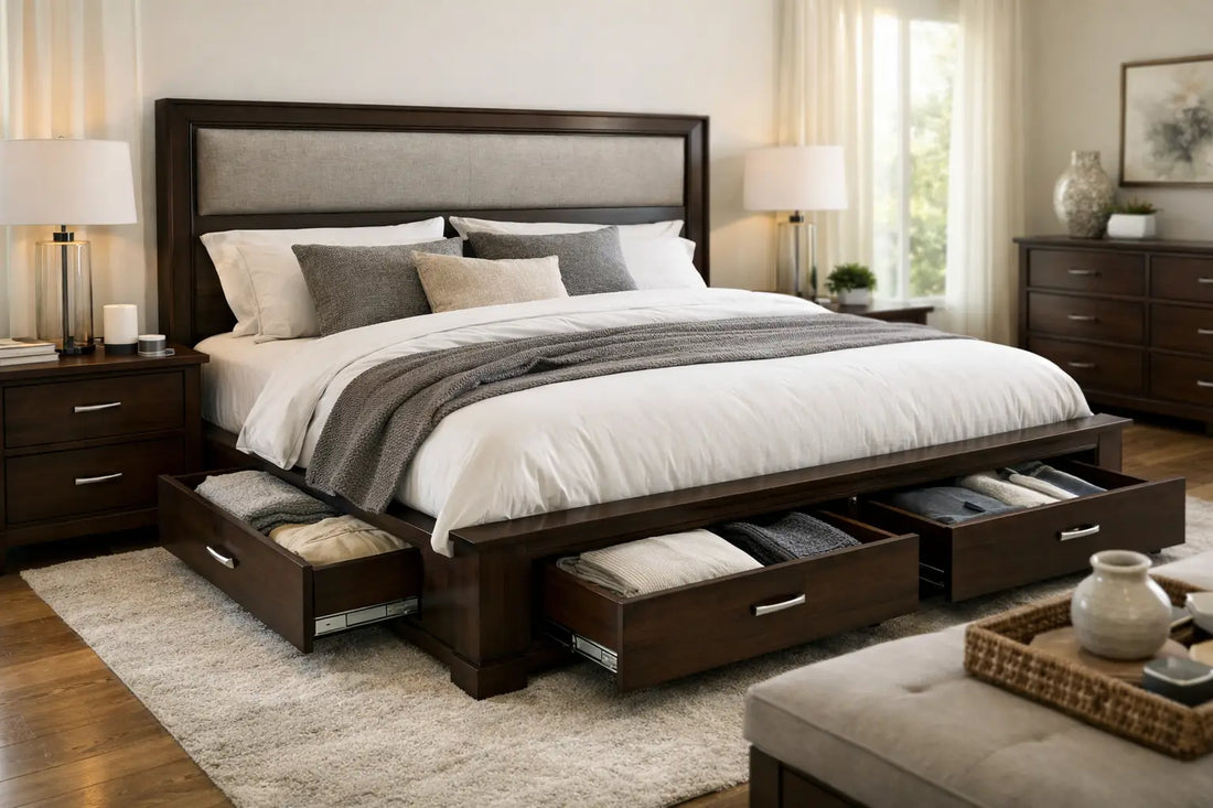 King Bedroom Set with Storage: What to Look For