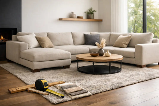 What Size Rug Under Sectional Works Best?
