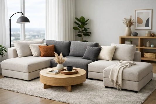 Apartment Makeover With Modular Seating Ideas