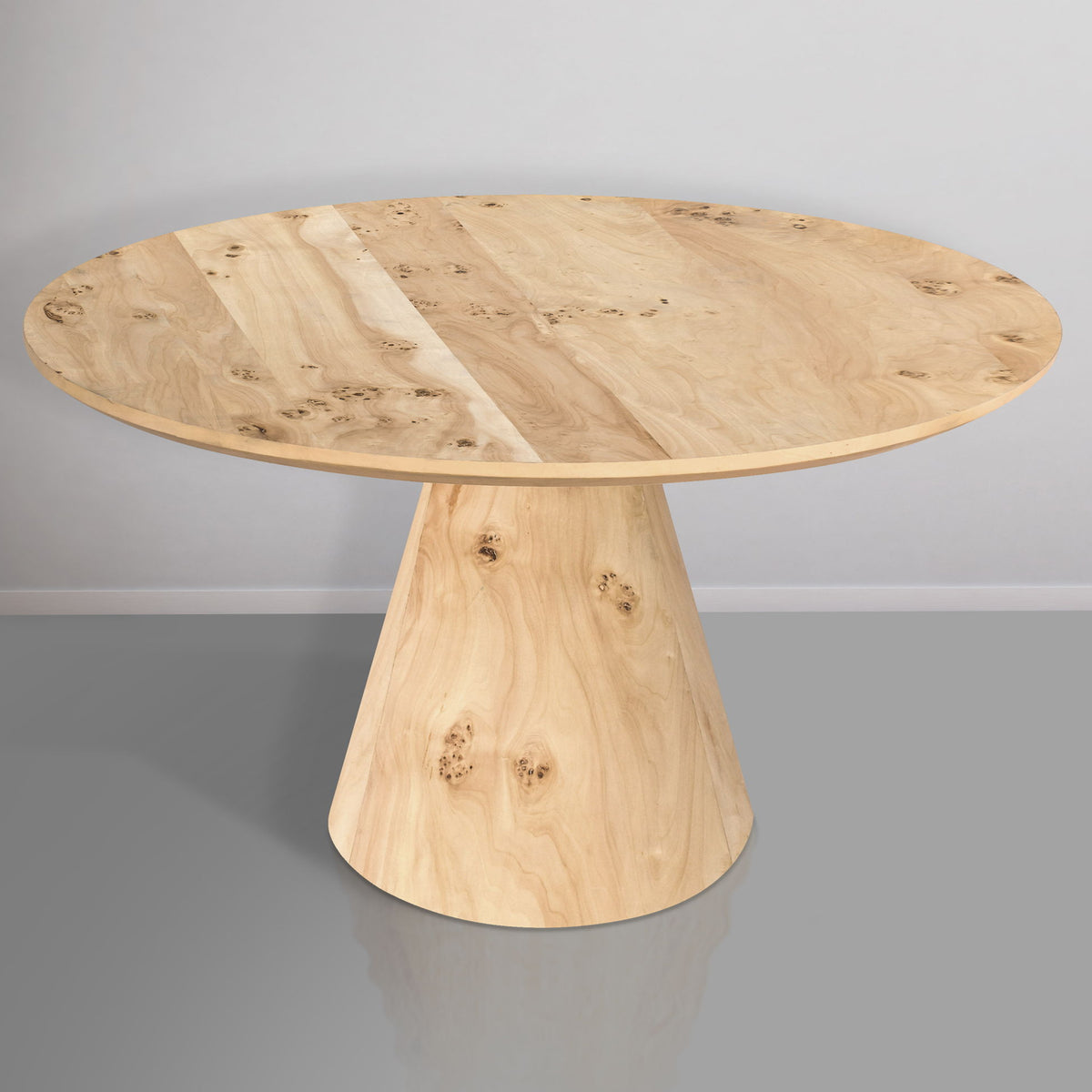 Linette - Dining Table - Burl Wood