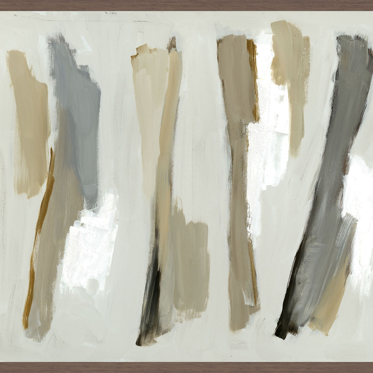 Hold - 48" x 72" Painting By Buddy Whitlock - Gray