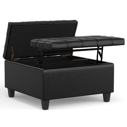 Harrison - Upholstered Coffee Table Storage Ottoman