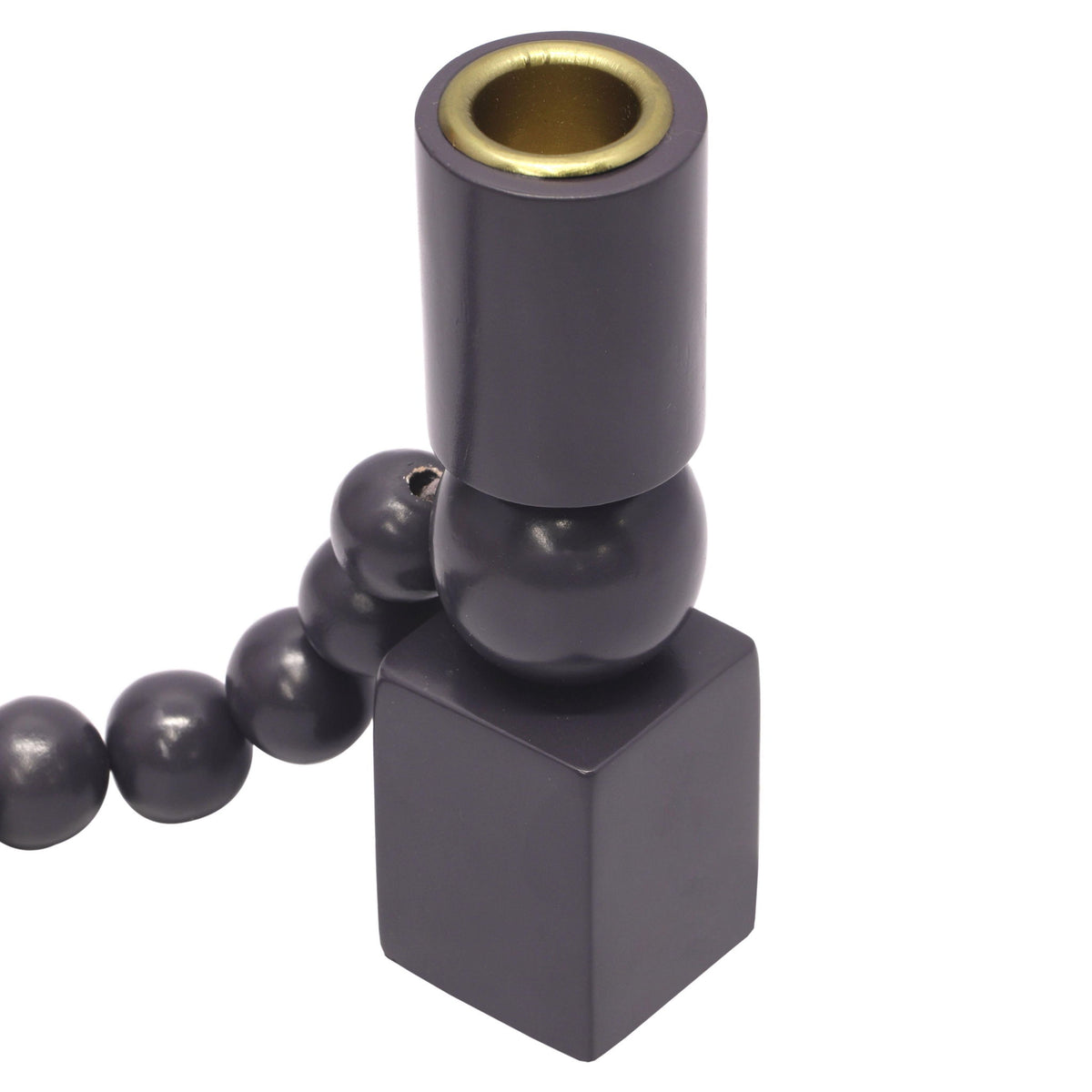 Harrison - Wooden Candlestick