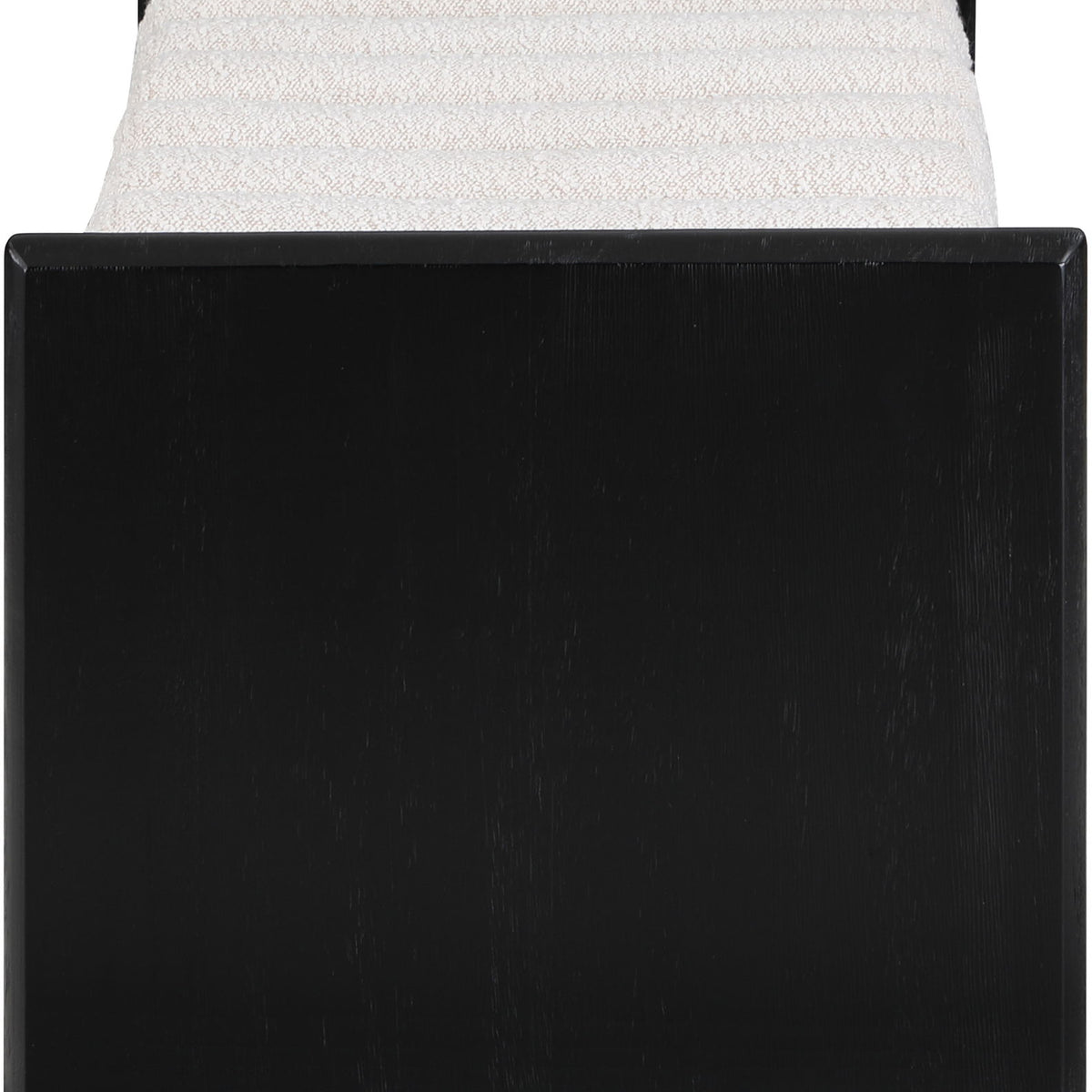 Waverly - Bench With Black Frame