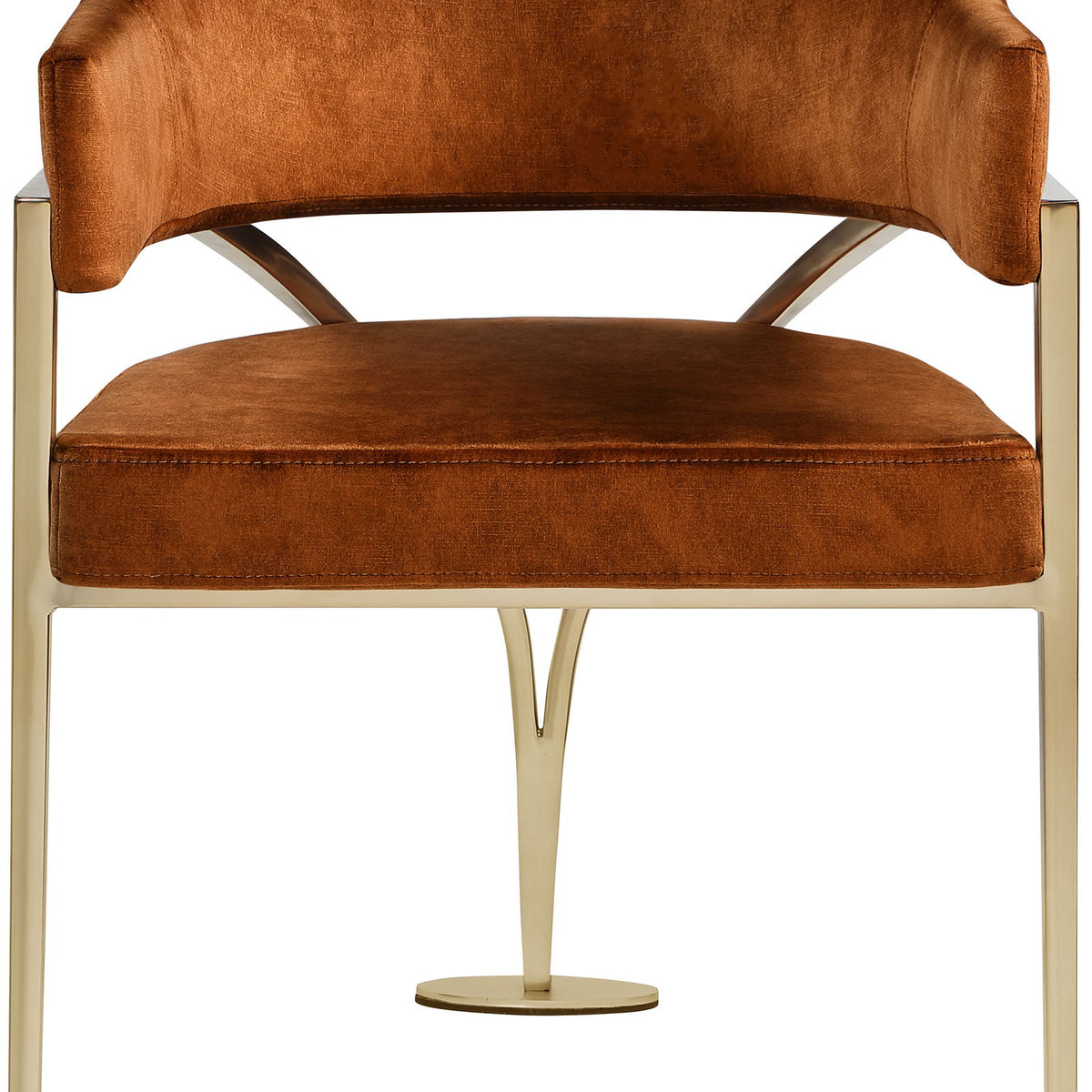Madelyn - Dining Chair (Set of 2) - Brushed Brass