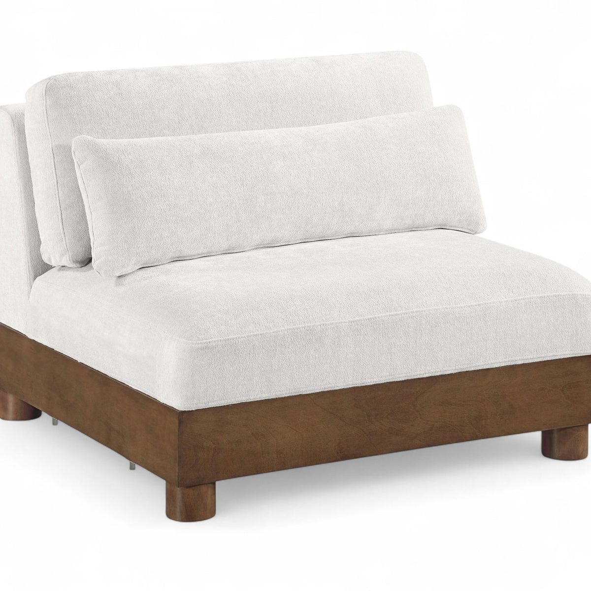 Turin - Fabric Upholstered Modular Armless Chair