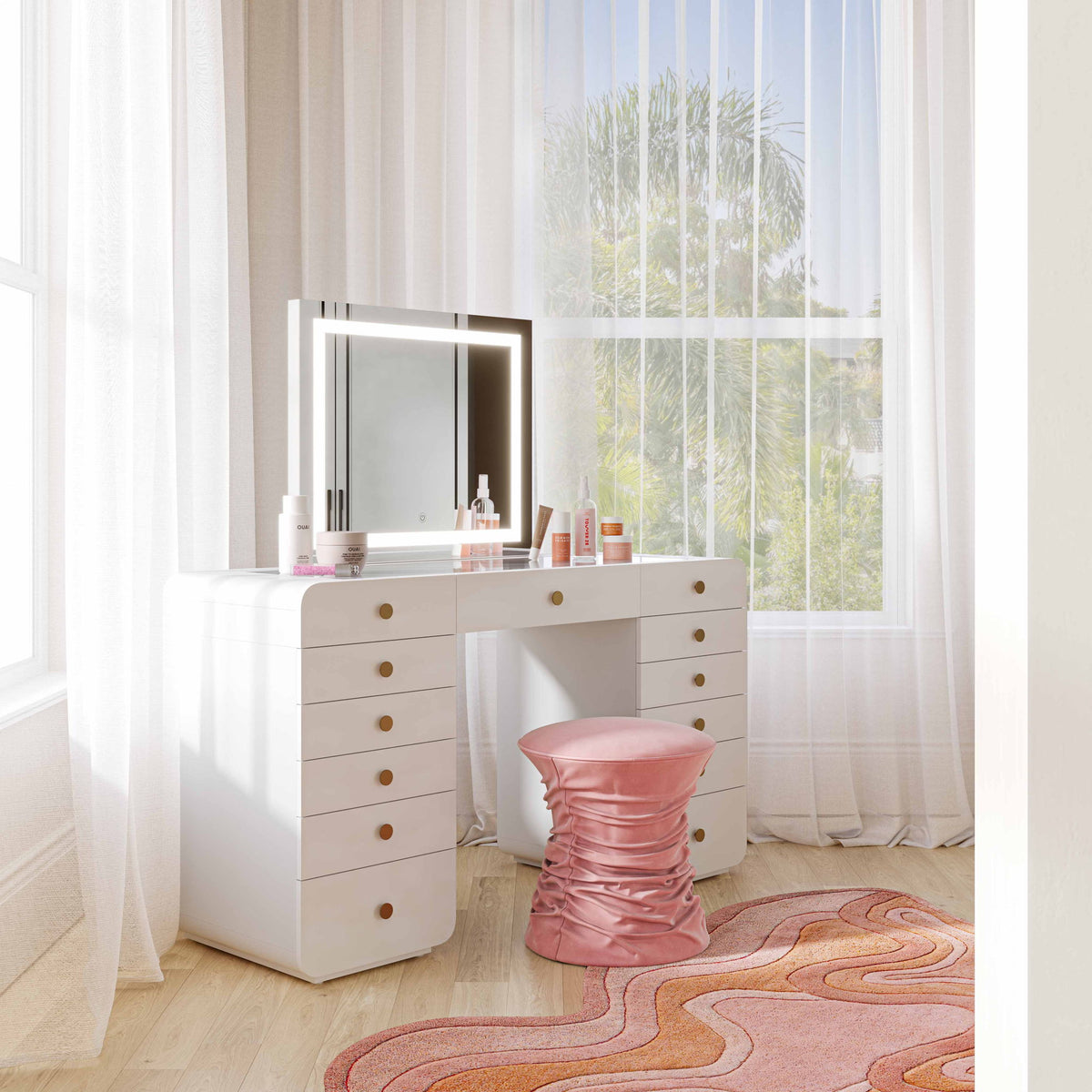 Lola - LED Panel Vanity Mirror