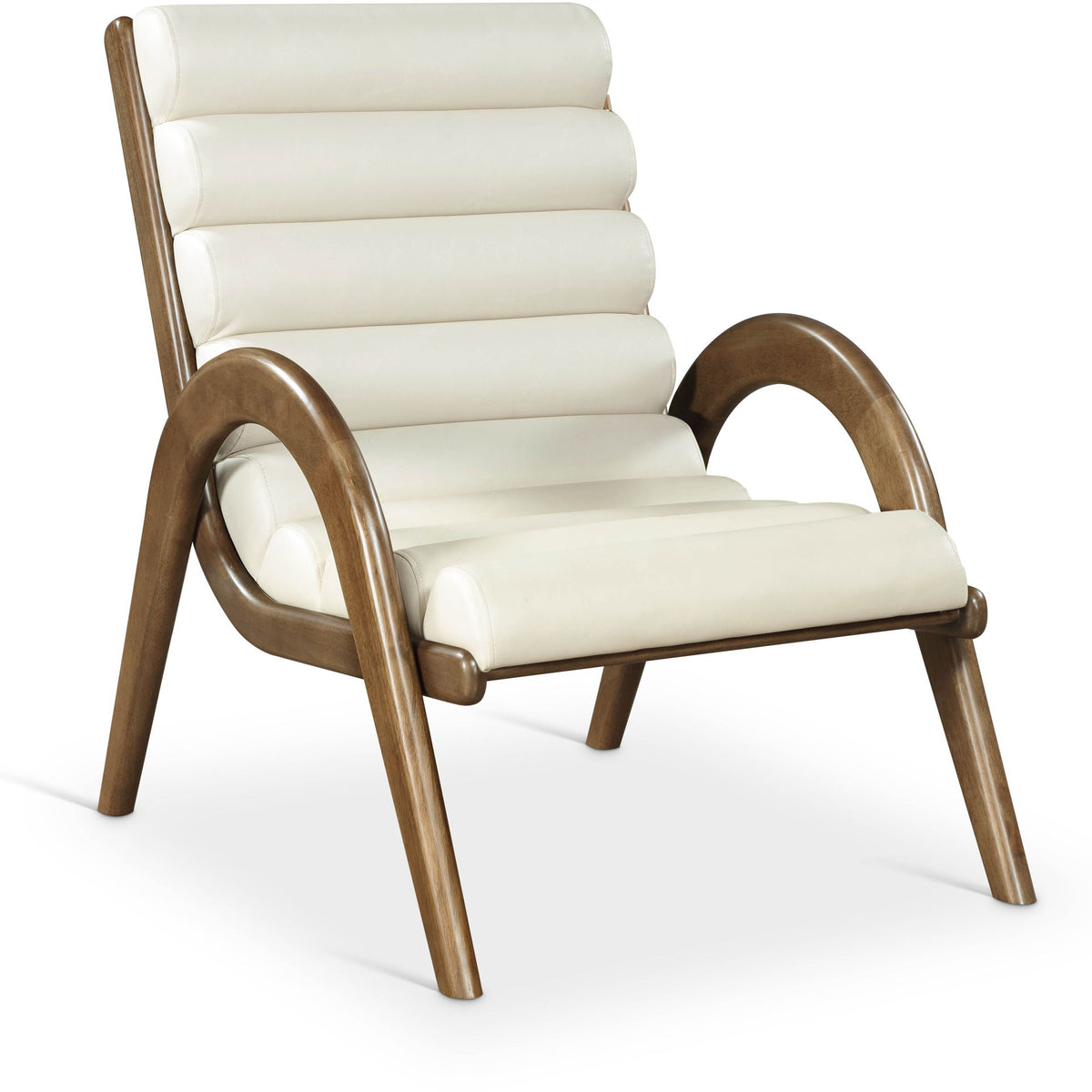Randal -  Accent Chair - Walnut Frame