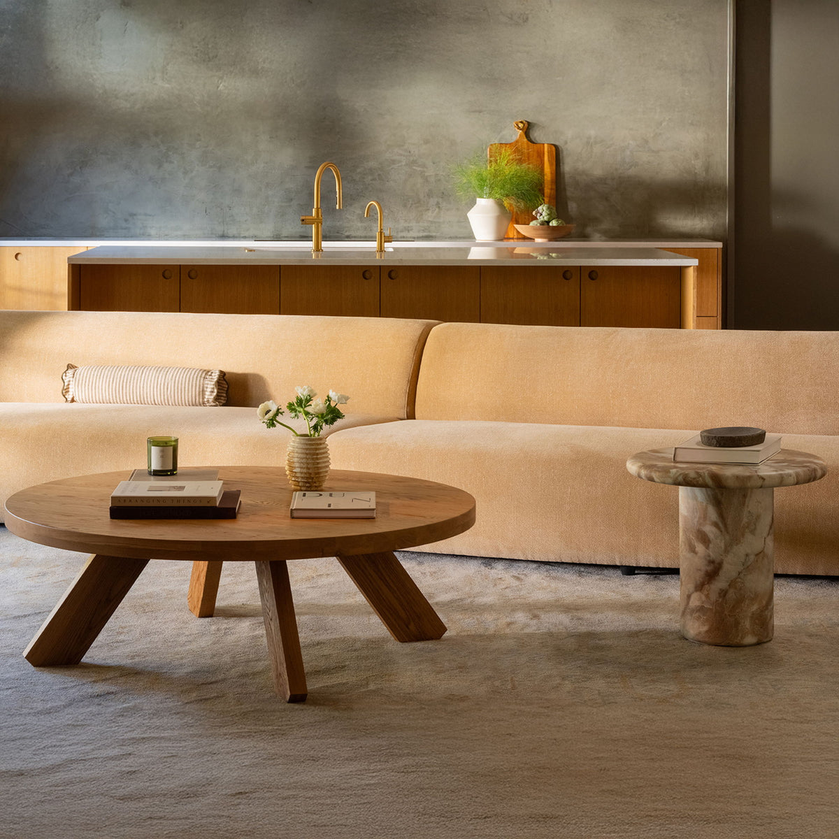 Frida - Outdoor Side Table - Brown
