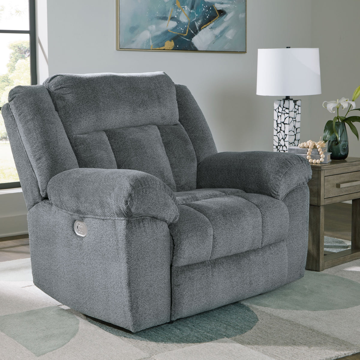 Tip-off - Power Recliner With Adj Headrest
