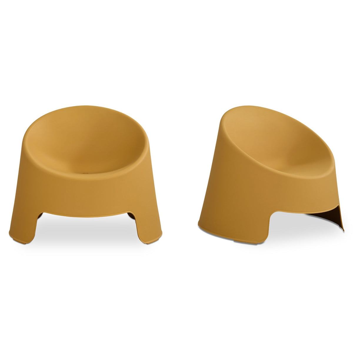 Nolla - Outdoor Accent Chair (Set of 2) - Yellow