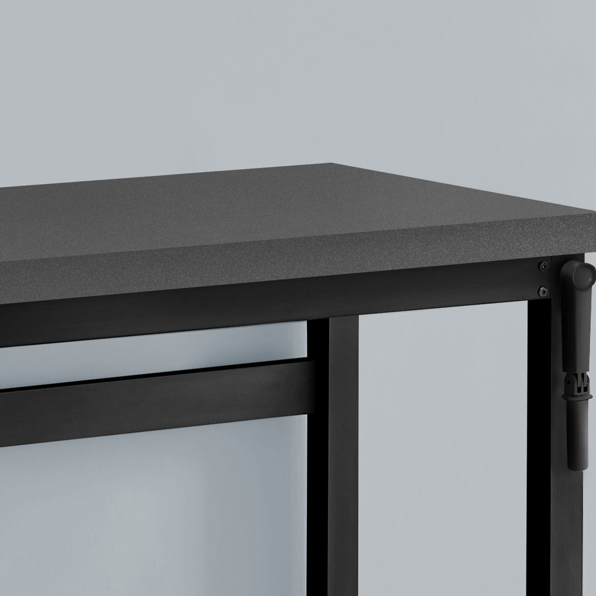 Computer Desk, Home Office, Standing, Adjustable, Laptop, Contemporary & Modern