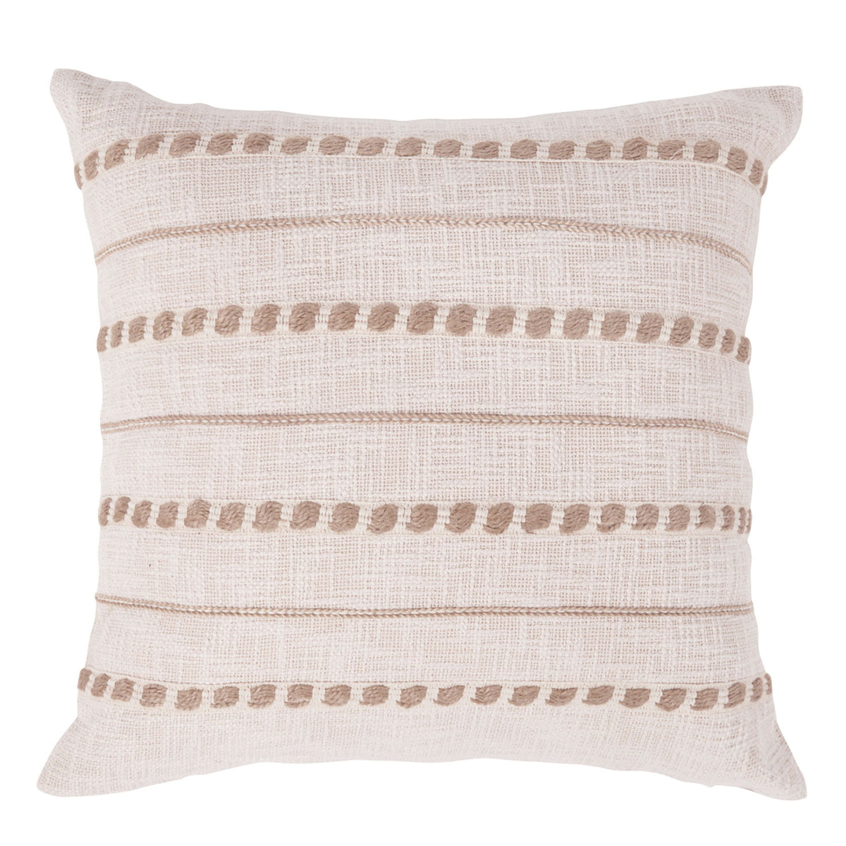Melange - Lago Pillow - Ivory / Natural