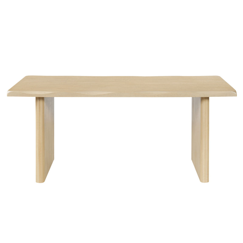 Rectangular Indoor Dining Table - Natural