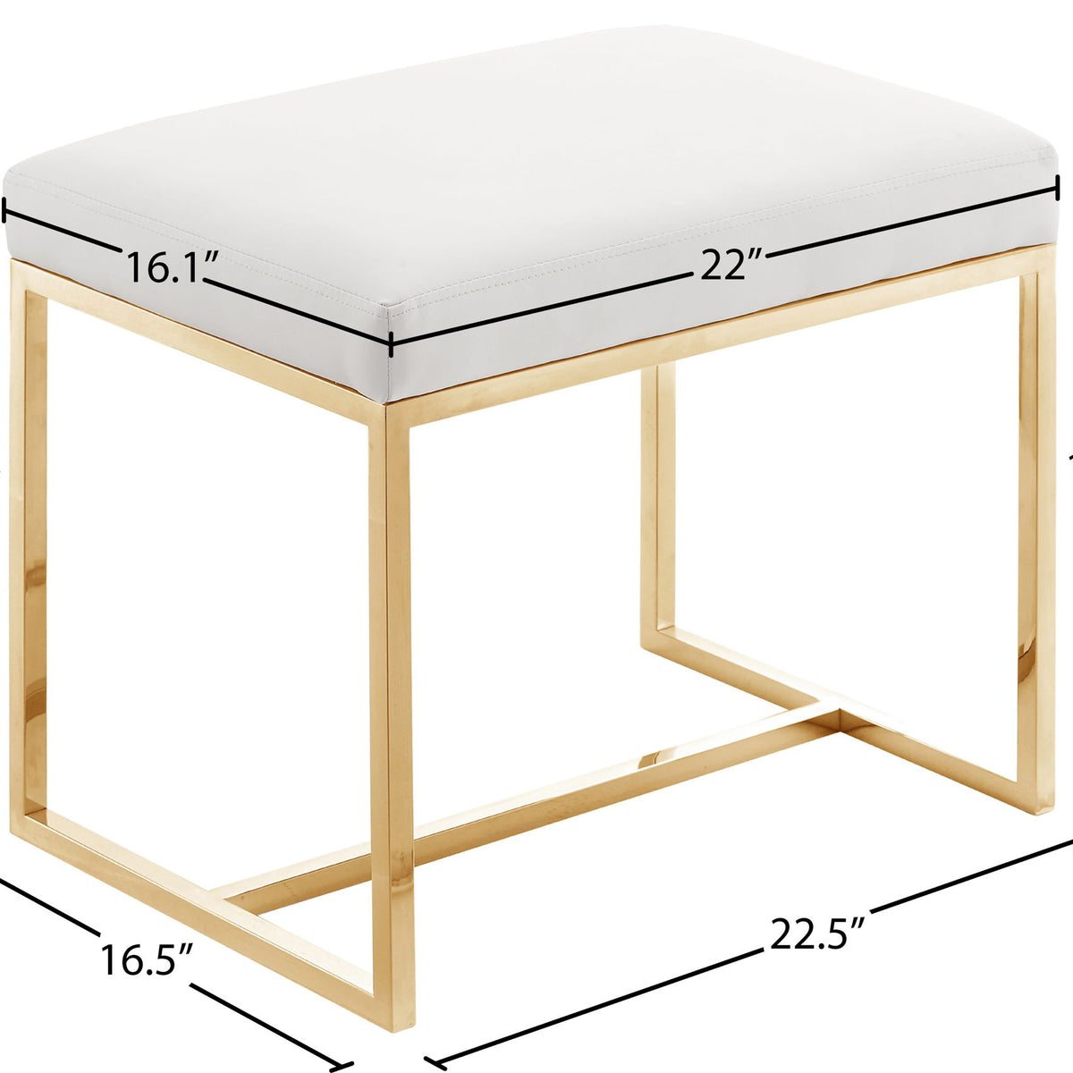 Monroe - Stool Ottoman