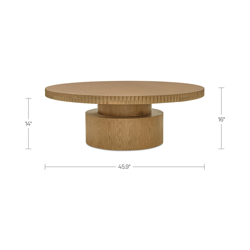 Leigh - Coffee Table - Brown