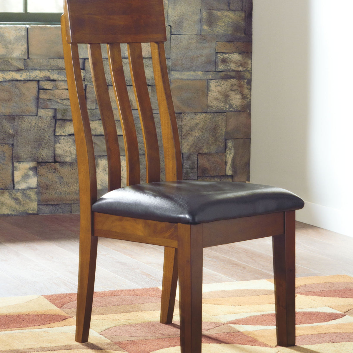 Ralene - Dining UPH Side Chair (Set of 2) - Medium Brown