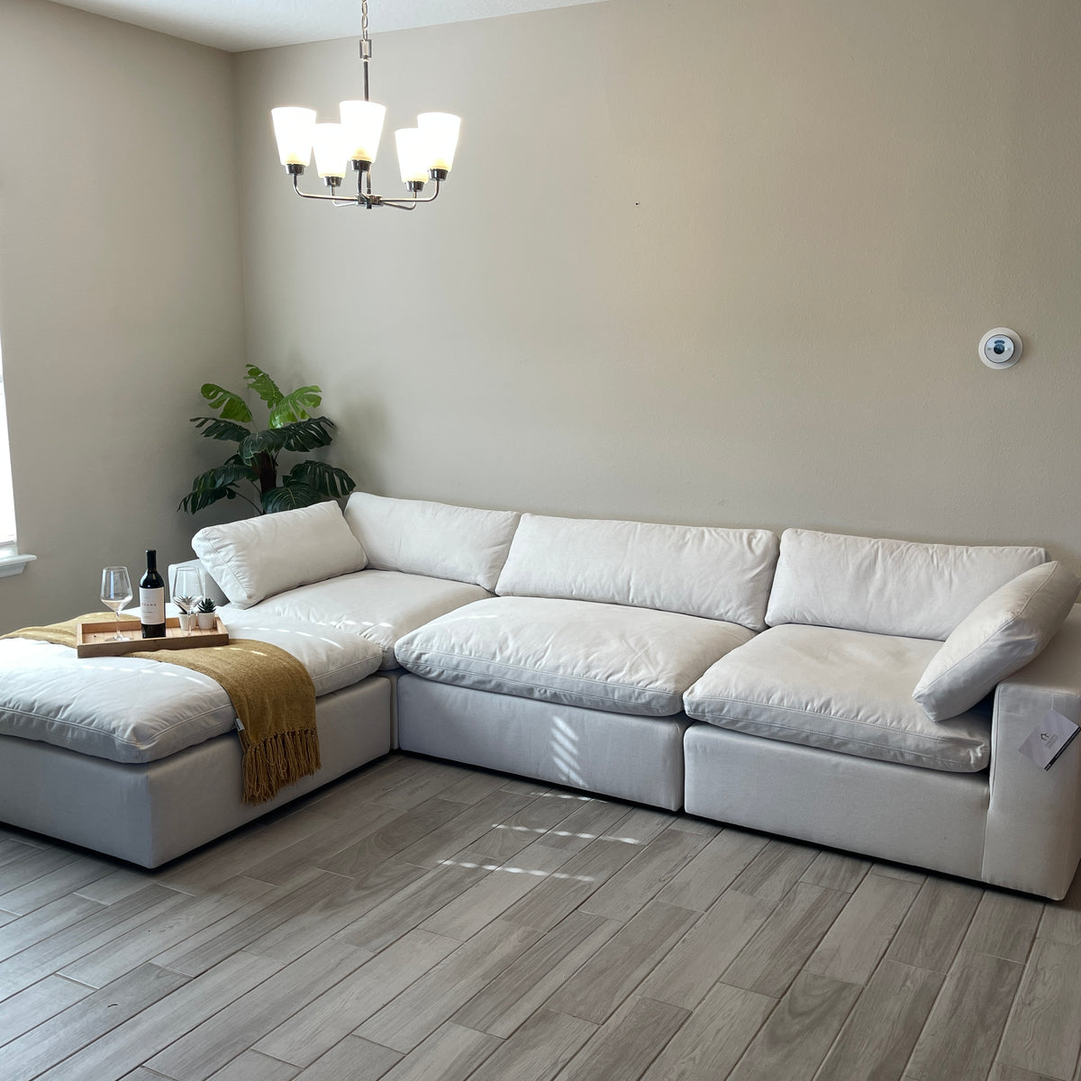 Off White “Dreamee” Cloud Couch Sectional