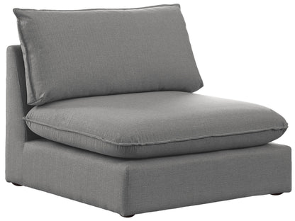 Mackenzie - Armless Chair - Gray