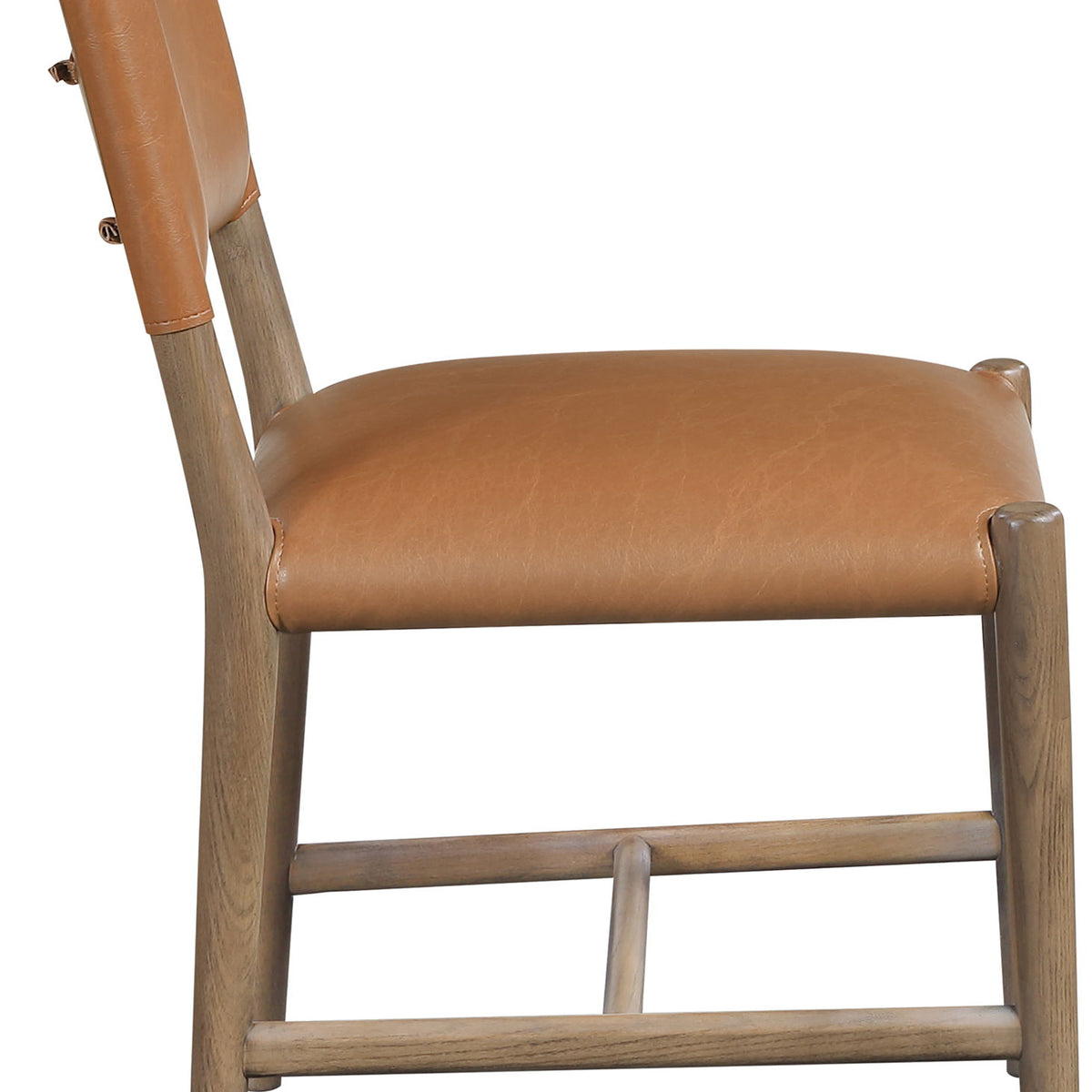 Andie - Upholstered Dining Chair (Set of 2) - Brown Base