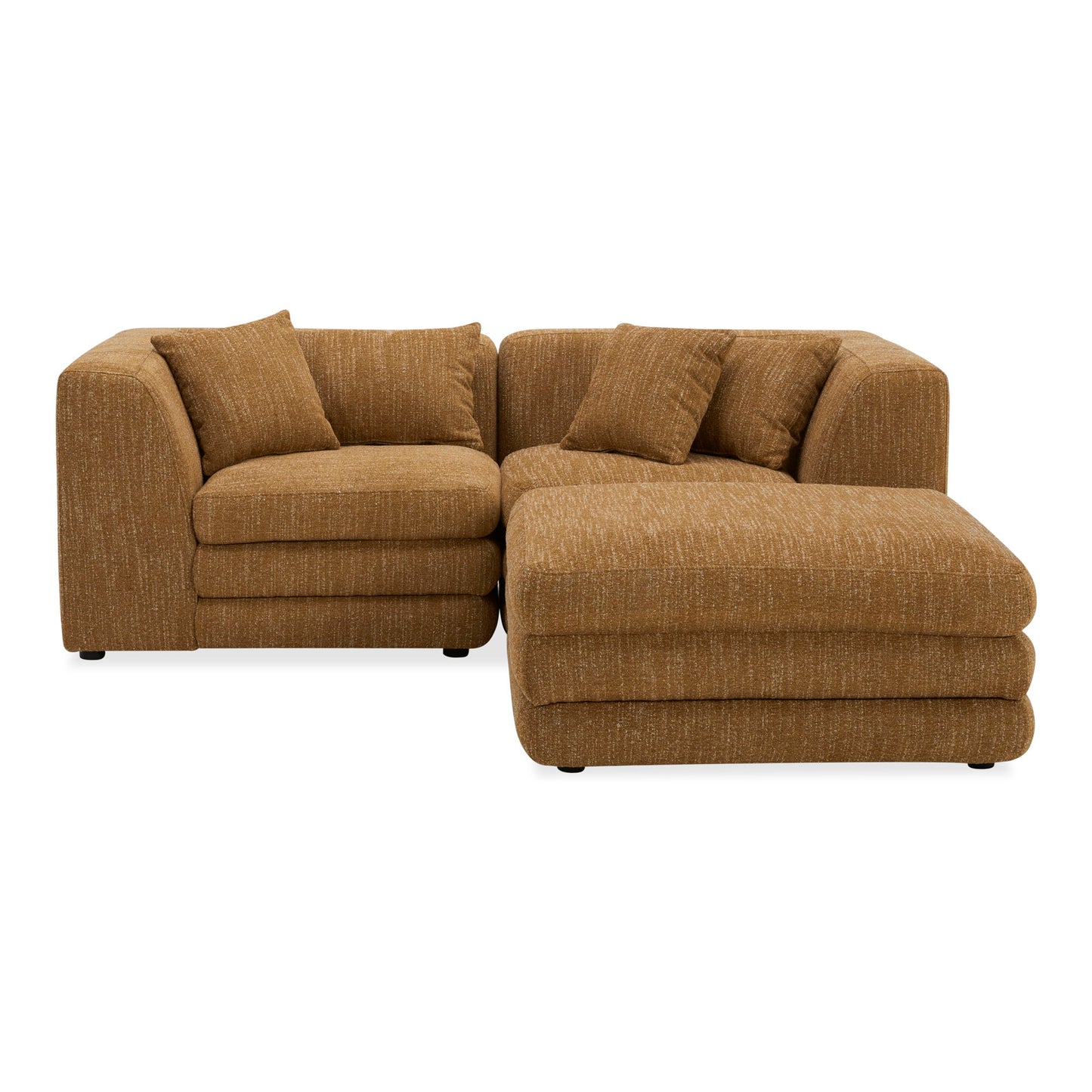 Lowtide - Nook Modular Sectional - Amber Glow