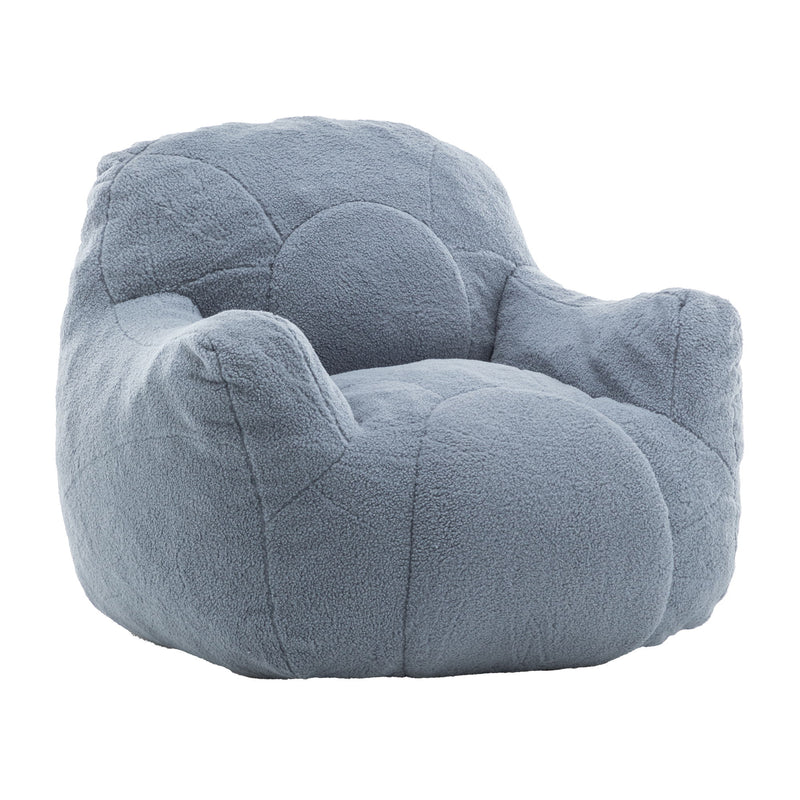 Comfy Bean Bag Chair With Filler, Fluffy And Cozy Seating