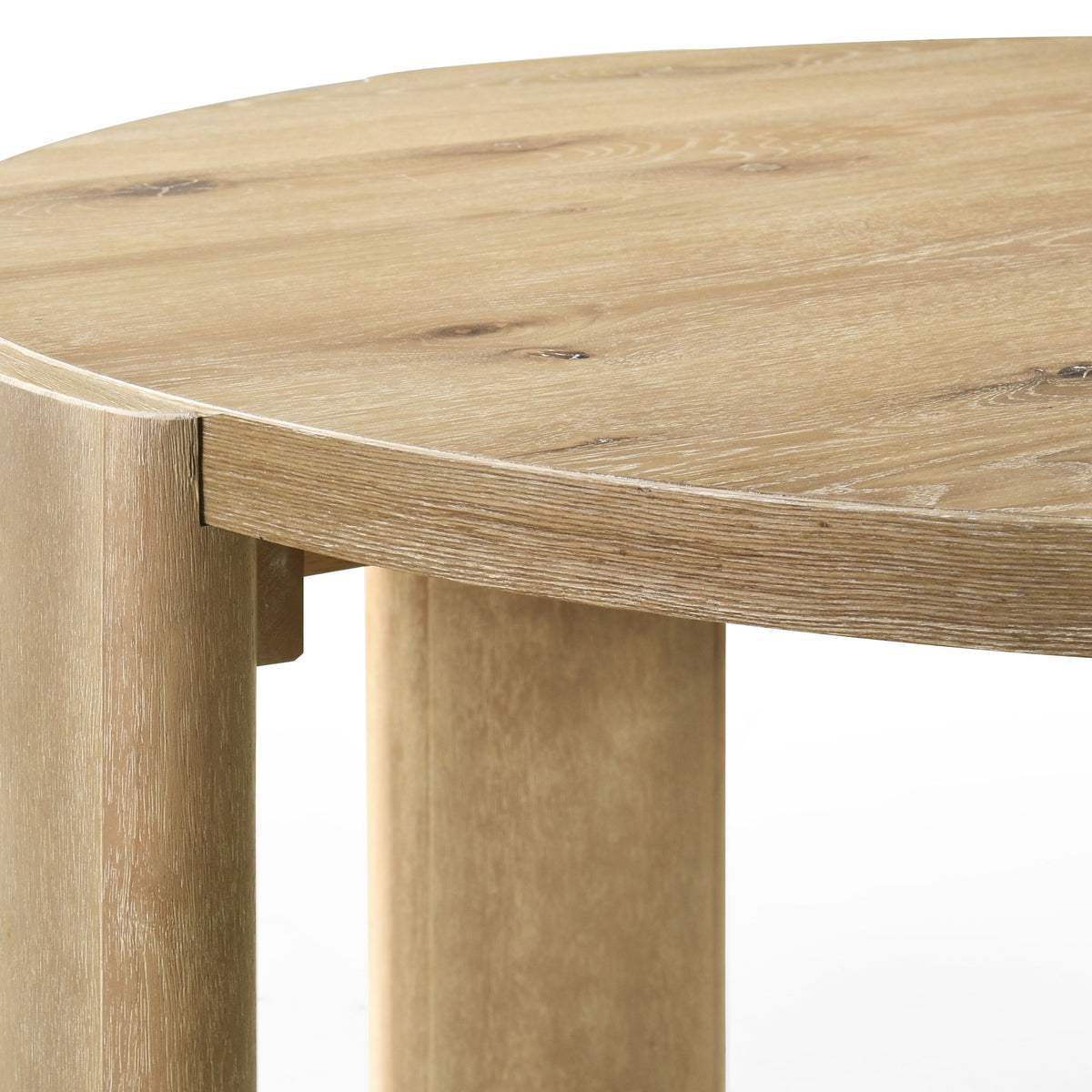 Bowen - Round Dining Table - Oak Finish