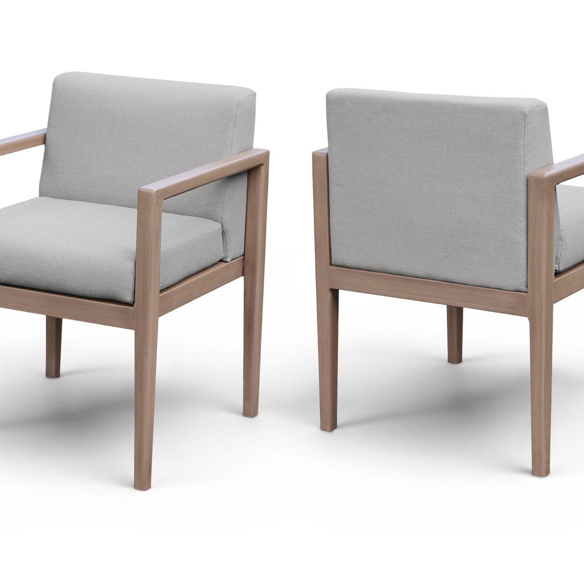 Solace - Olefin Performance Fabric Outdoor Patio Dining Arm Chair
