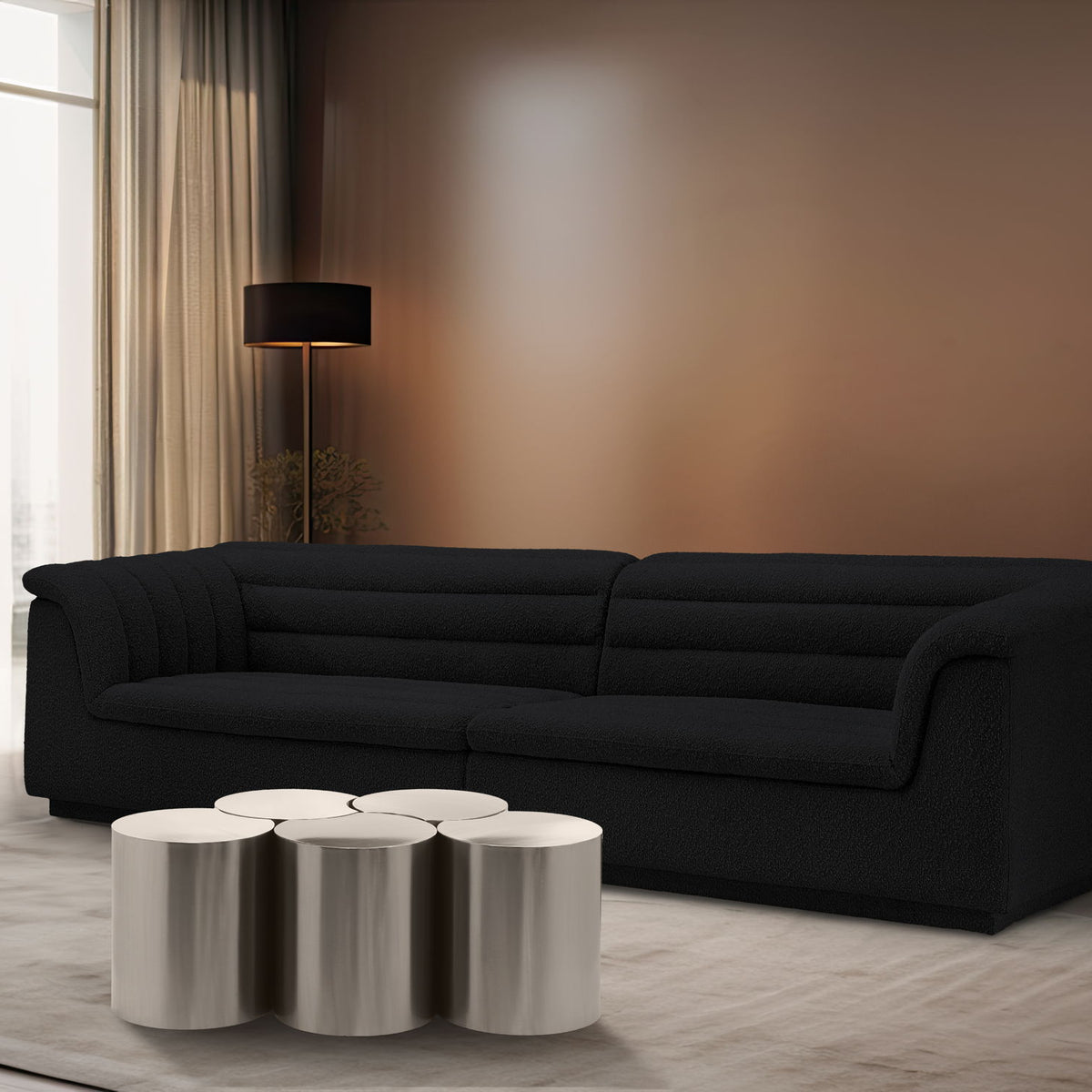 Dimple - 5 Piece Modular Coffee Table