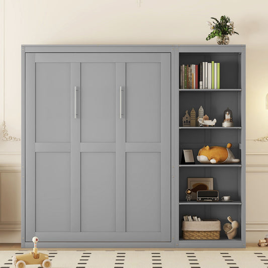 Multifunction Murphy Wall Bed With Shelves