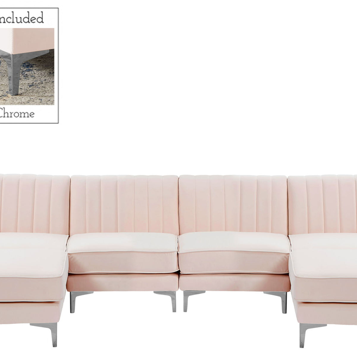 Alina - 6 Piece Modular U-Shaped Sectional