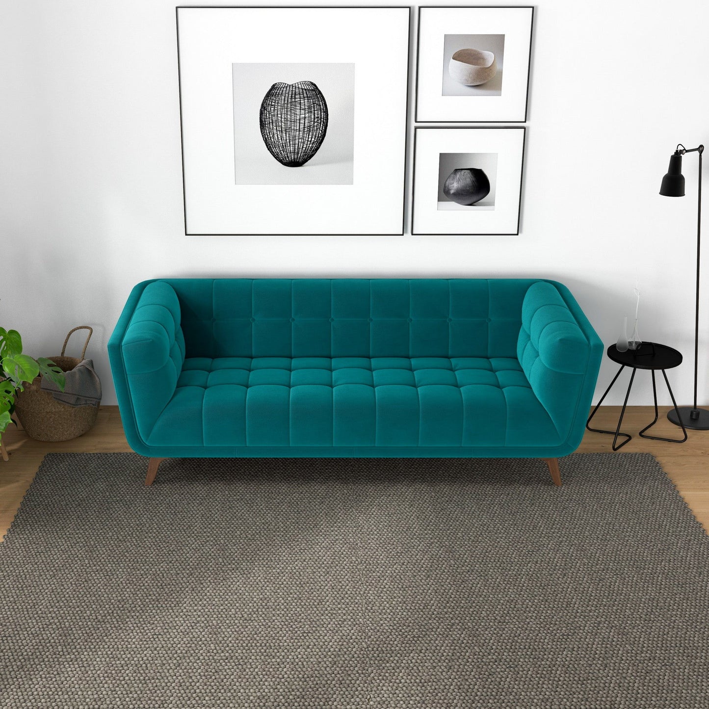 Addison - Mid-Century Modern Design Tufted Sofa