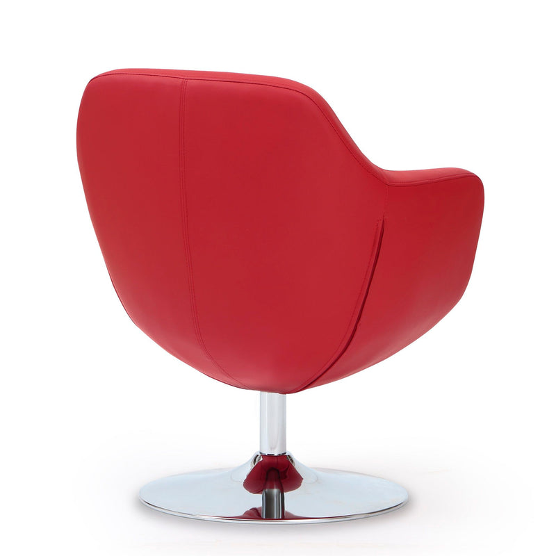 Manhattan Caisson - Swivel Lounge Chair