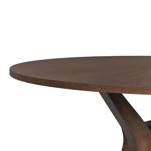 Santa Barbara - Round Dining Table - Walnut