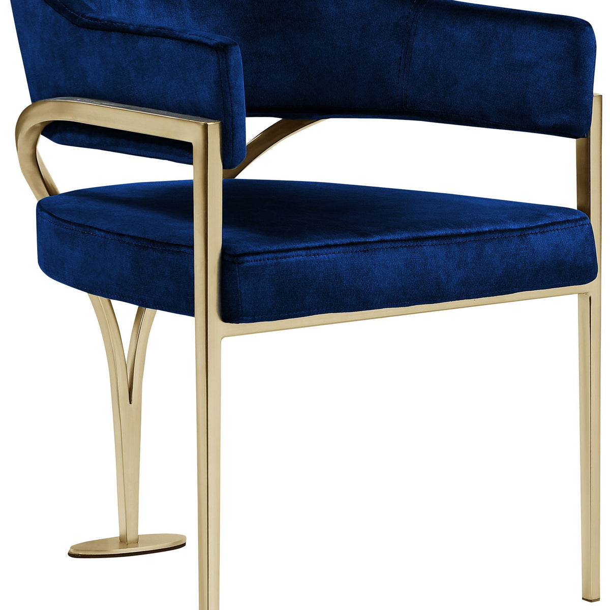 Madelyn - Dining Chair (Set of 2) - Brushed Brass