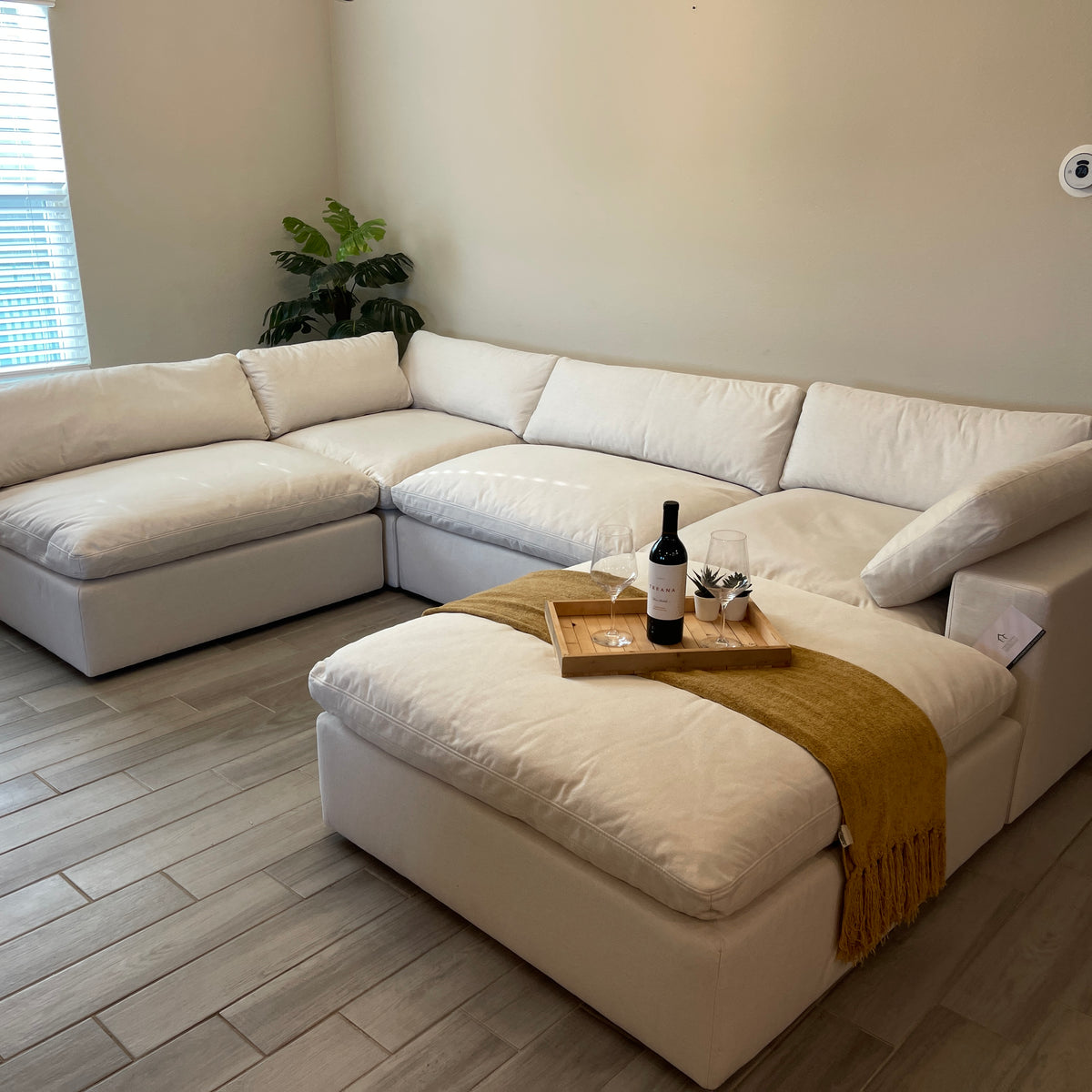 Off White “Dreamee” Cloud Couch Sectional
