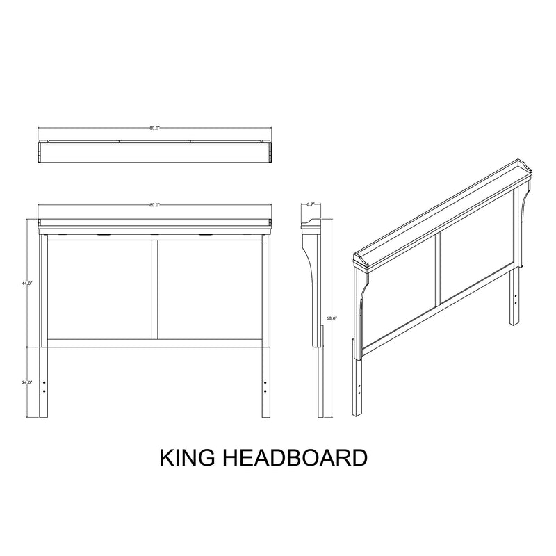 Augusta - 5 Piece Bedroom Set