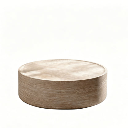 Modern Round Table With Mars Pattern For Living Room