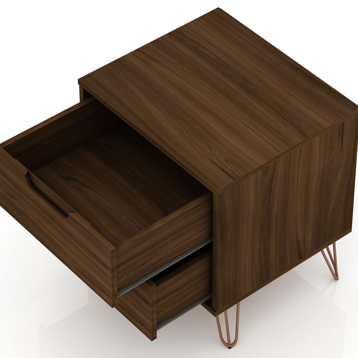 Manhattan Rockefeller - 2-Drawer Nightstand