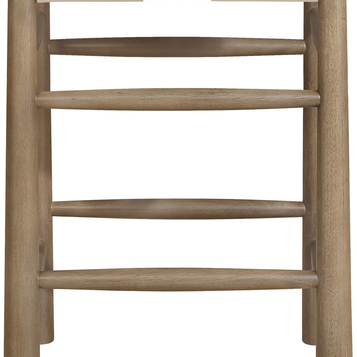 Santos - Backless Counter Stool With Stained Brown Base